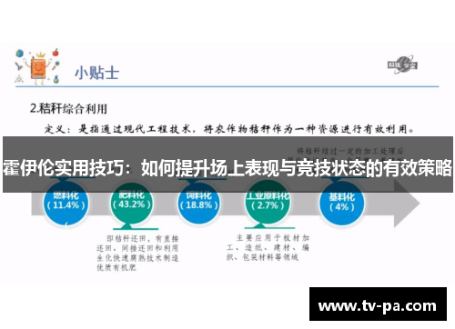 霍伊伦实用技巧：如何提升场上表现与竞技状态的有效策略