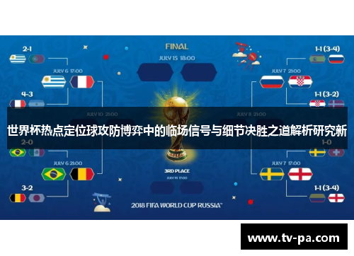 世界杯热点定位球攻防博弈中的临场信号与细节决胜之道解析研究新