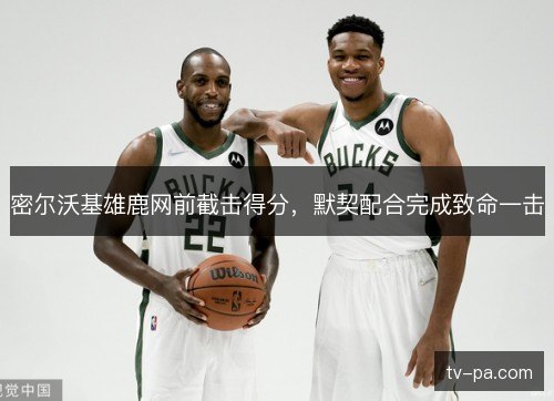 密尔沃基雄鹿网前截击得分，默契配合完成致命一击